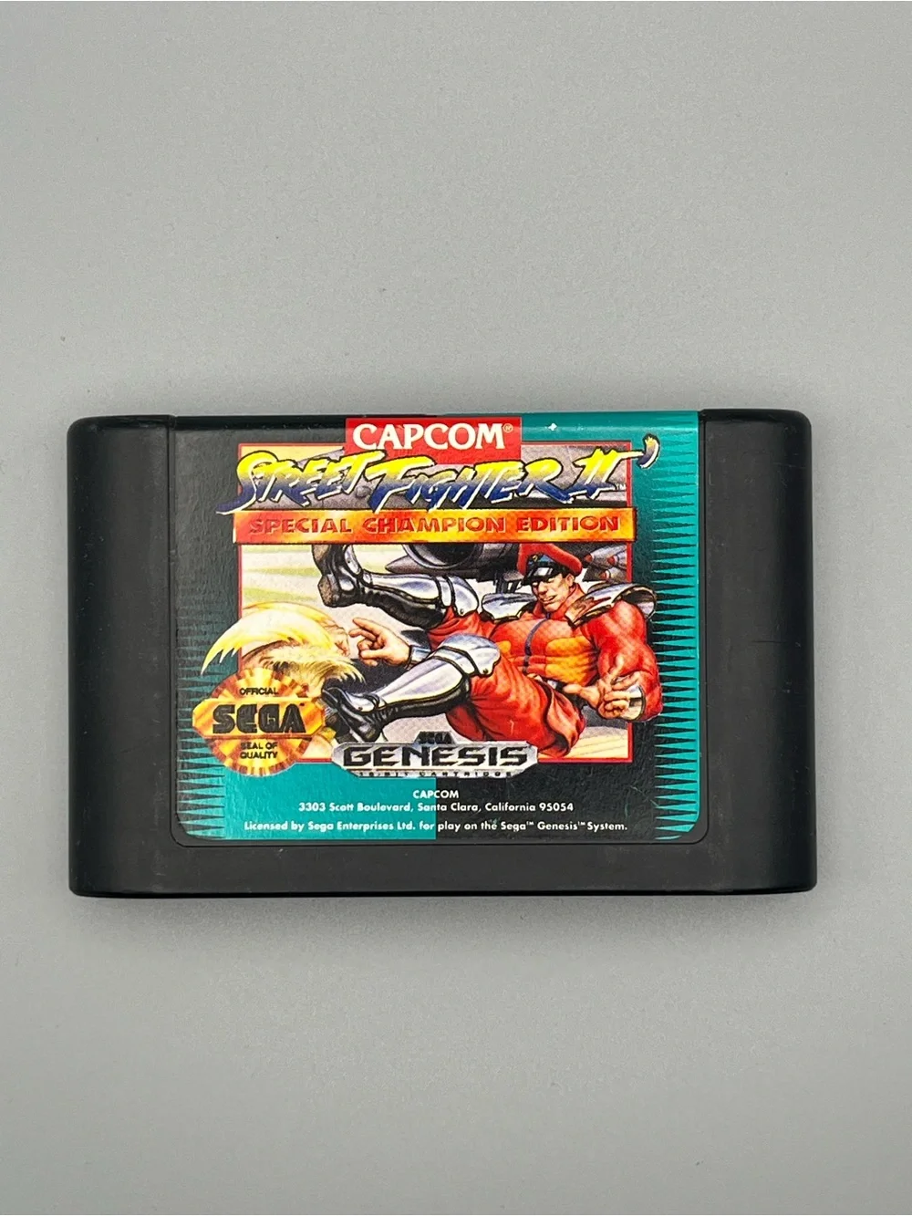 Street Fighter II: Special Champion Edition -Sega Genesis Game Cartridge